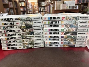 Beastars Manga Graphic Novels Band 1-18 Englisch Paru Itagaki 18 Stück - Bild 1 von 6