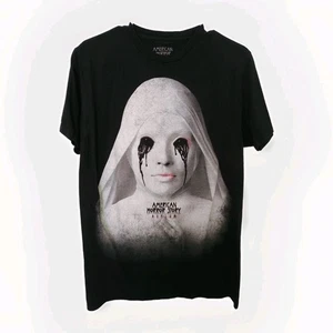 American Horror Story Asylum T-Shirt Large Ripple Juntction Black 2012 - Picture 1 of 6