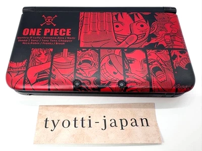 Nintendo 3DS LL One Piece Luffy Red ver. Console w/ Stylus - Good Condition - Image 1 of 4