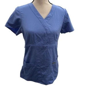 Grey's Anatomy kleines hellblaues Peeling-Top - Bild 1 von 5