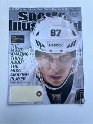 13 мая 2013 Сидни Кросби Pittsburgh Penguins Sports Illustrated - Изображение 1 из 3