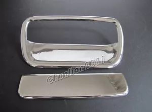 Chrome Door Handle Cover Trim for 2011-2014 Nissan Micra rear door March - Picture 1 of 6