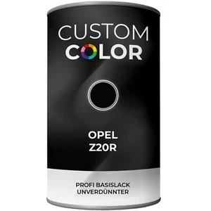 Custom Color Autolack 1 Liter für Opel Z20R Basislack unverdünnter 1:1 - Bild 1 von 1