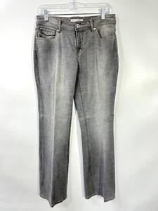 Chico's Platinum Damen Jeans Größe 0,5 US Small 6 grau Denim Stretch gerade - Bild 1 von 12