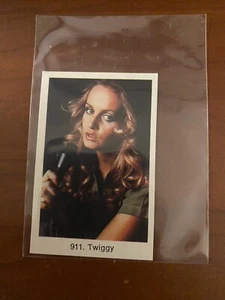 1970s Twiggy Mini Card 911 Reprint - Picture 1 of 2