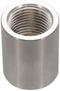 1/2" Female x Female Threaded Pipe Fitting 1'' Length Stainless Steel SS304  - Picture 1 of 3