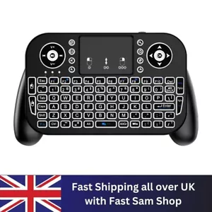 Wireless Mini Keyboard Mouse & Keypad Remote Control For Android / TV / PC - Picture 1 of 8