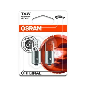 ORIGINAL Blister BA9s 3893-02B T4W Car Bulb OSRAM - Picture 1 of 1