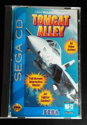 SEGA CD Tomcat Alley - 1994 - Video Game with Case and Insert - Image 1 of 4