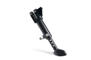 BILLET ADJUSTABLE MOTORCYCLE KICKSTAND BLACK TRACK STYLE ZX-10R 2016-2020 - Foto 1 di 8