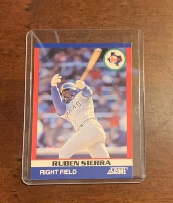 1991 Score 100 Hottest Players Box Set Ruben Sierra #12 - Image 1 of 2