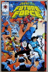 Rai and the Future Force #9 Signed John Ostrander - Valiant - Sean Chen - Imagen 1 de 6