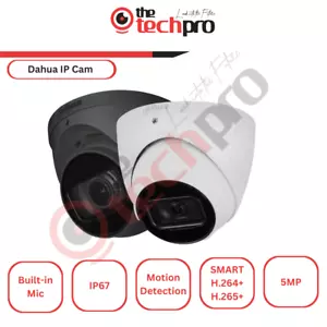 Dahua 5MP IR Fixed-focal Eyeball WizSense Network Camera, 2.8mm Lens, - Picture 1 of 6
