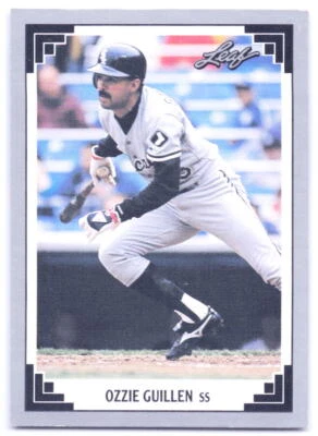 1991 Leaf #331 Ozzie Guillen - Image 1 of 2