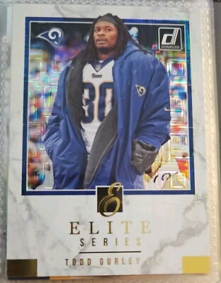 2018 Panini Donruss - The Elite Series #ES-14 Todd Gurley II - Image 1 of 2