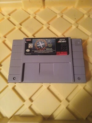 Revolution X, Music is The Weapon Games Super Nintendo SNES CART ONLY Authentic! - Image 1 of 4