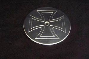 Cubierta de filtro de aire para Big Sucker etapa 1 apta para Harley Davidson Maltese Cross - Imagen 1 de 1