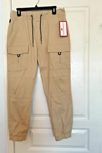 Ring of Fire Men's Barnabas Cargo Jogger Khaki Size Large - NWT - Picture 1 of 9