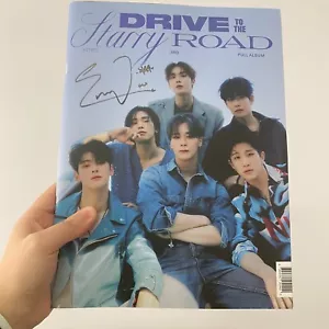 ASTRO Cha EunWoo Autographed 3rd Album Drive to be Starry Road K-POP Collection - Picture 1 of 3
