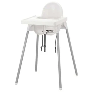 Seggiolone IKEA Antilop con vassoio bianco - Facile da smontare e trasportare. - Bild 1 von 2