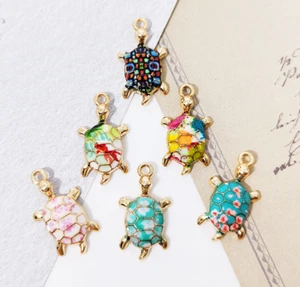 60pcs turtle Metal Charm Pendant DIY Necklace Jewelry Making - Picture 1 of 4