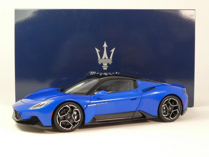 1 18 BBR Maserati Mc20 Gloss Black Roof 2020 Blu Infinito BBRHE180051E