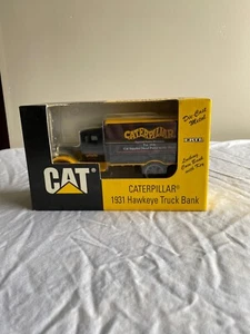 NIB Vintage 1995 ERTL Die-Cast Metal 1:34 Caterpillar 1931 Hawkeye Truck Bank - Picture 1 of 6