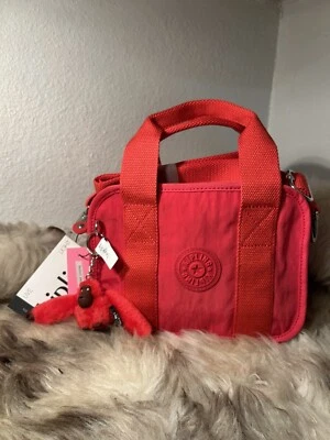 Nuevo con etiquetas Mini Cartera / Bandolera Kipling Nadale - Berry Blitz - ¡Lindo Gorila! Foto 1 de 4