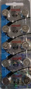 10 Maxell LR44 Alkaline Battery A76 L1154 AG13 357 - Picture 1 of 1