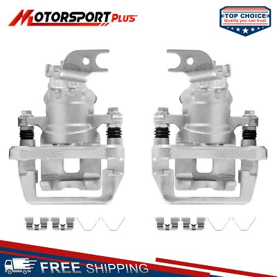 Par de pinzas de freno traseras con soporte para 09-14 Acura TSX 2008-2012 Honda Accord Foto 1 de 4