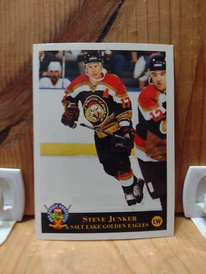 1994 Classic Hockey #193. STEVE JUNKER. SALT LAKE GOLDEN EAGLES  .  H1 - Image 1 of 2