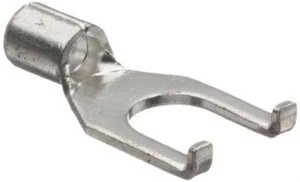 Non-Insulated Fork/Spade Terminals - 12-10 Awg - #10 Stud Size - MORRIS-11536 - Picture 1 of 1