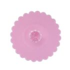 Stylish and Flower Silicone Cup Lid Preserves Warmth Prevents Dust
