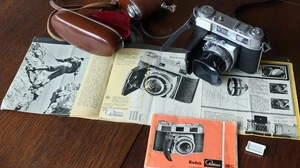 Kodak Retina IIIC m Bereitschaftstasche Gegenlichblende Gebrauchsanleitung