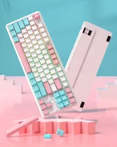 AJAZZ K870T PRO Wireless Gaming Mechanische Tastatur Triple Mode Konnektivität - Bild 1 von 76