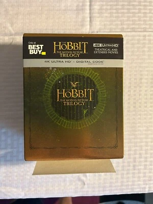 The Hobbit Trilogy 4K Digital Steelbook Box Set NEW IMPERFECTIONS SEE DETAILS Foto 1 de 4