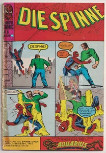 Spinne 6 (Amazing Spider-Man 4) PR 1974 PRIMERA aplicación Sandman Steve Ditko alemán - Imagen 1 de 2