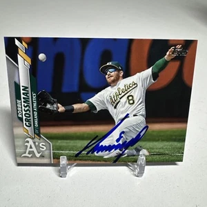 ROBBIE GROSSMAN Signed 2020 Topps #309 Oakland A's Card - Bild 1 von 2