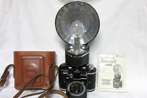 CÁMARA BEACON II VINTAGE AÑOS 50 con flash y bombilla y manual - Imagen 1 de 7