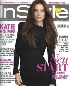 KATIE HOLMES IN STYLE MAGAZINE DEUTSCHLAND GERMANY FEBRUARY 2013 ๐ - Picture 1 of 3