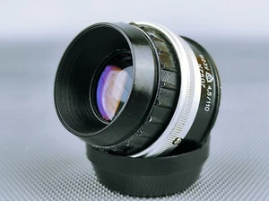 Silver INDUSTAR-23u, M39 mount 2.8/52mm Lens for Soviet magnifiers CLA 7507(86) - Picture 1 of 6