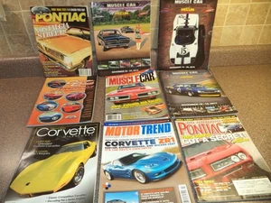 Vintage Muscle Car Review Magazine 2014, Corvette, Motor Trend, Pontiac Goat, 9 Lot - Bild 1 von 10