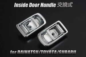 Daihatsu Midget 2 K100C K100P Chrome Inner Handle Left and Right Set - Picture 1 of 2