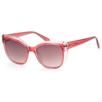 Fossil Women's 52mm Raspberry Sunglasses FOS3131S-0JMJ-HA - Image 1 of 3