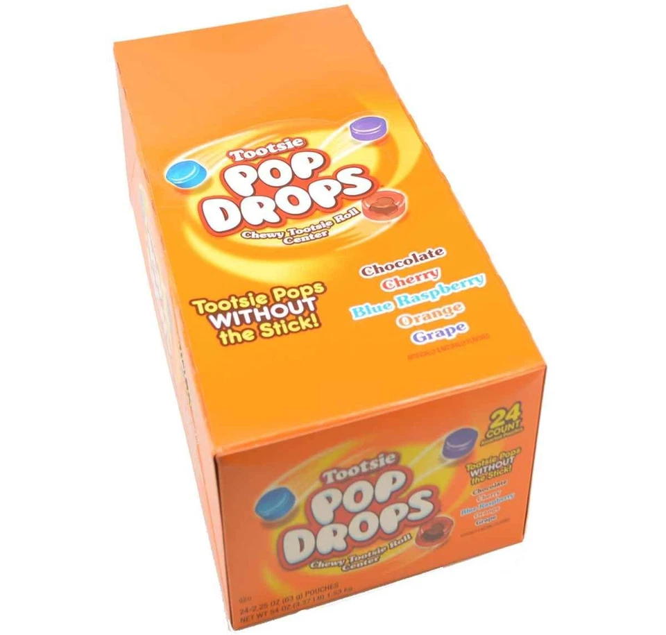 Tootsie Pop Drops 24ct (peso neto) 54 oz) Foto 1 de 1