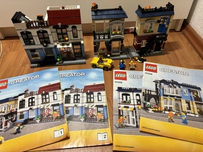 LEGO Creator 31026 Fahrradgeschäft & Café, Inkl. Ungelochter Bauanleitungen - Bild 1 von 4