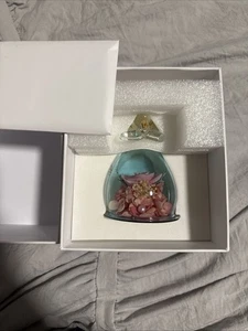 Anlunob Ewige konservierte Rose Glas Engel Figur Neu in Box kommt mit Karte - Bild 1 von 8