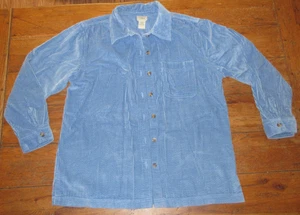 LL Bean weicher Cord Button Down "Flanell" Typ Hemd Shacket Damen Medium GUC - Bild 1 von 13