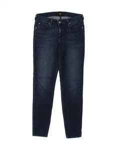 LEE Womens Scarlett Slim Jeans W29 L33 Navy Blue Cotton BL18 - Picture 1 of 3