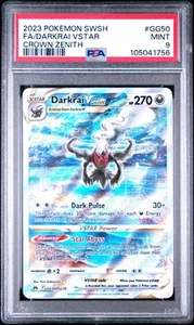 DAKRAI VSTAR GG50/GG70 | PSA 9 | Crown Zenith Graded Pokémon Card - Picture 1 of 2